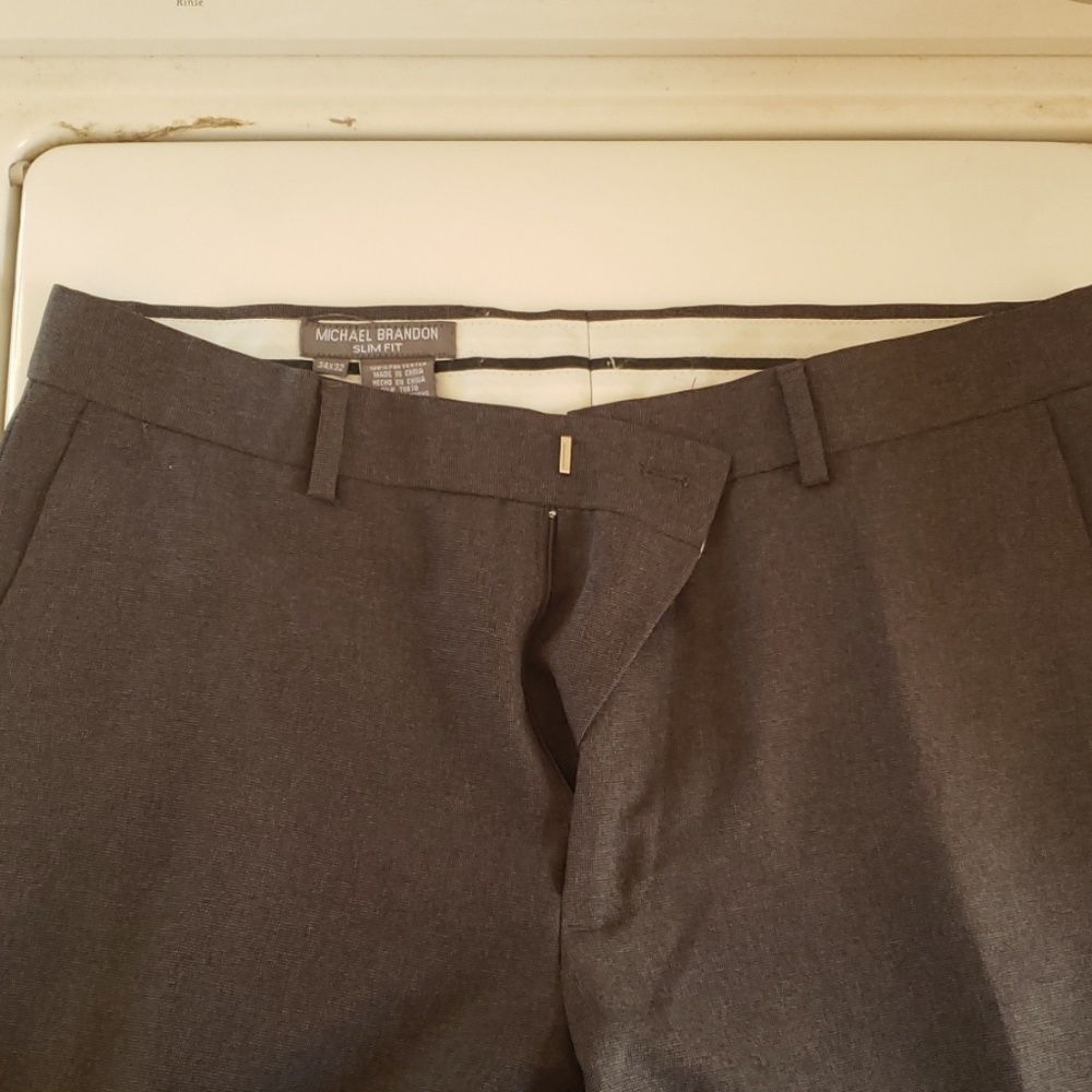 Dark grey dress pants